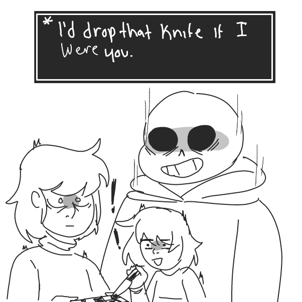 Drawing in Chara by FrankenJammer