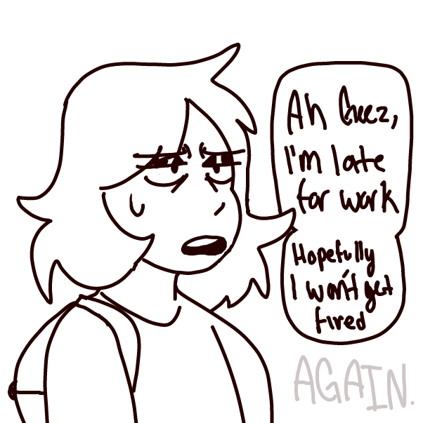 Drawing in Your average day at Mcdonalds : The sequel by FrankenJammer