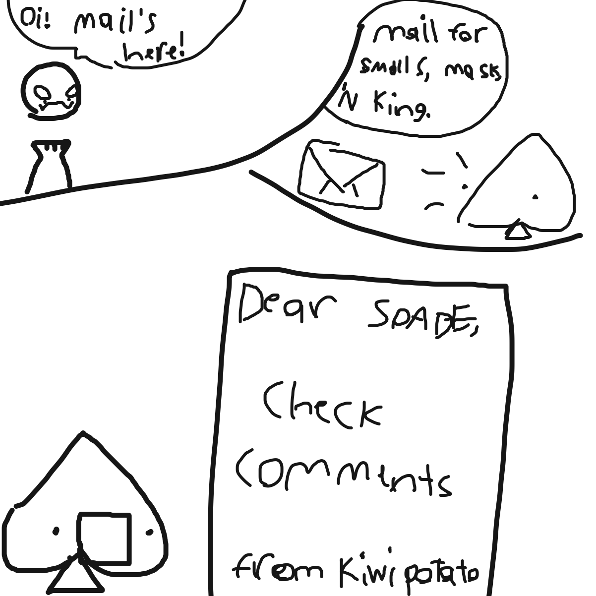  - Online Drawing Game Comic Strip Panel by KingOfSpades2