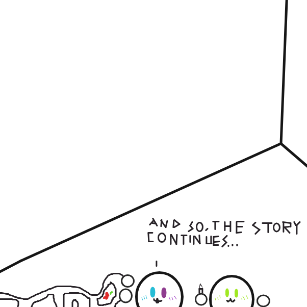  - Online Drawing Game Comic Strip Panel by HiveMind