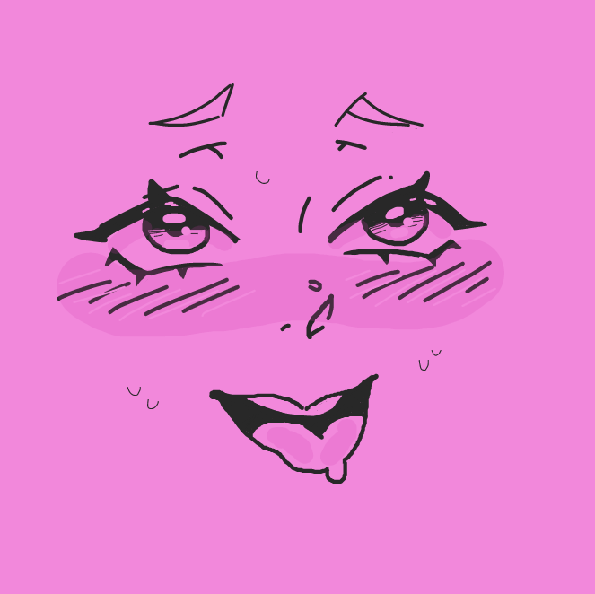 Drawing in Face Time Three by SSR scorpia