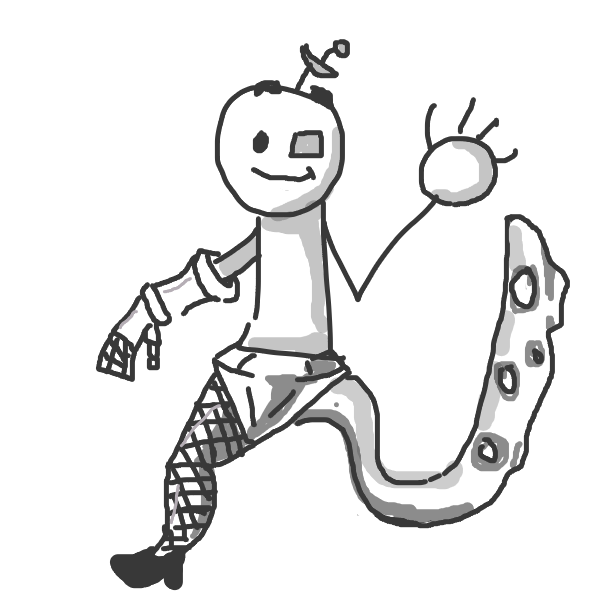 octopus tentacle - Online Drawing Game Comic Strip Panel by Finncho