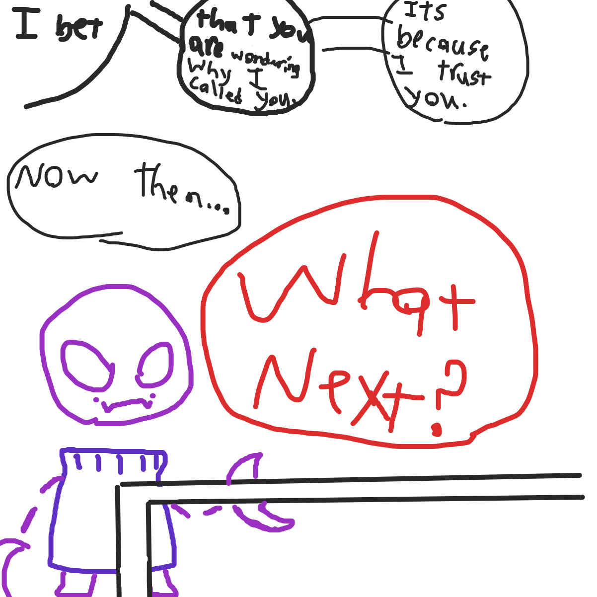  - Online Drawing Game Comic Strip Panel by KingOfSpades2