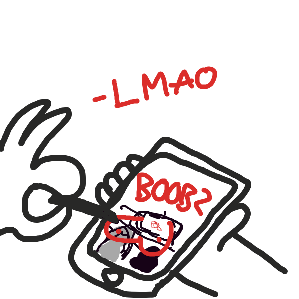 he strikes again - Online Drawing Game Comic Strip Panel by SoupDuck