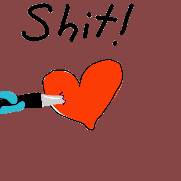 they seemed to have stabbed the patient  - Online Drawing Game Comic Strip Panel by SoupDuck