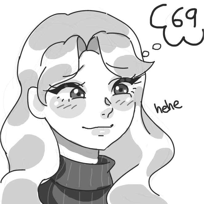 Drawing in Bean by SSR scorpia