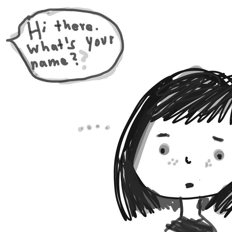 Drawing in My name is.... by niania