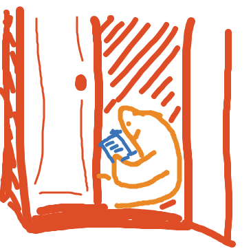 Drawing in Closet by Quintessentia