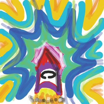 Drawing in lets space trip by Quintessentia