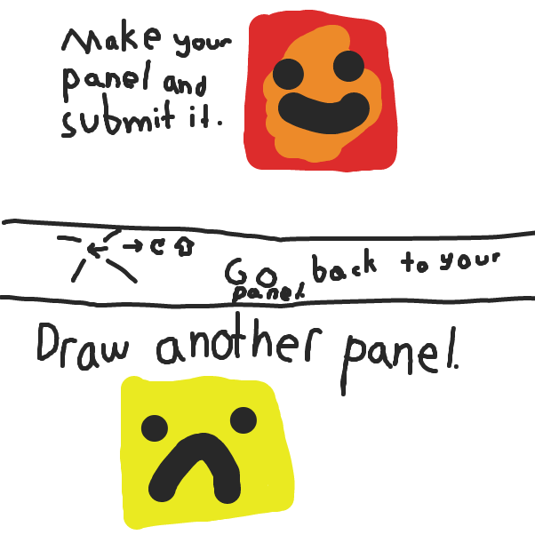  - Online Drawing Game Comic Strip Panel by ItzAki