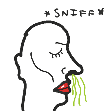 Drawing in Whats is that smell? by Kyle