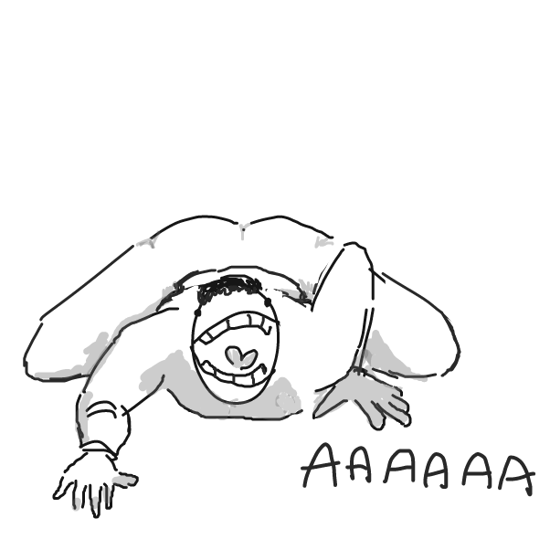 aaaaaaaaa - Online Drawing Game Comic Strip Panel by [REDACTED]