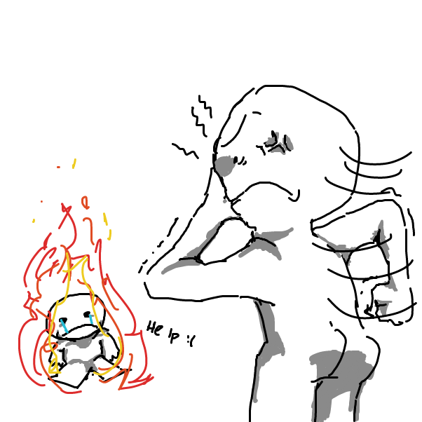 Drawing in To Blame by unyu