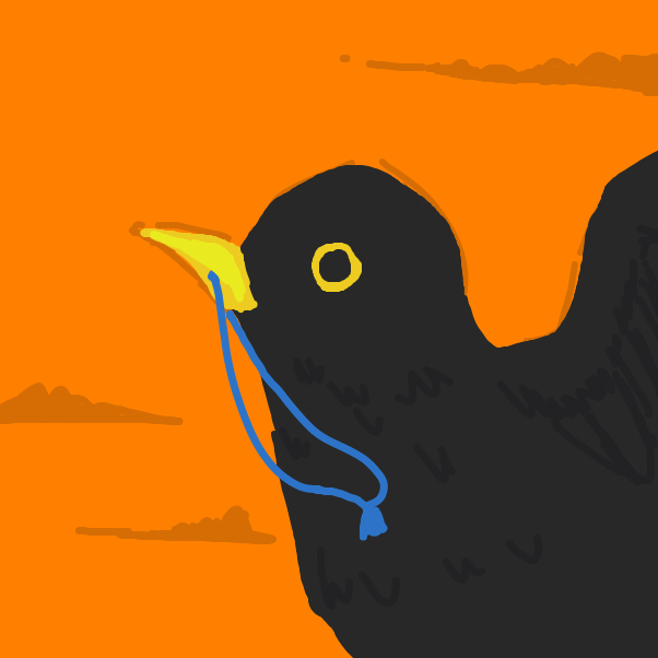 Drawing in Blackbird  by unyu