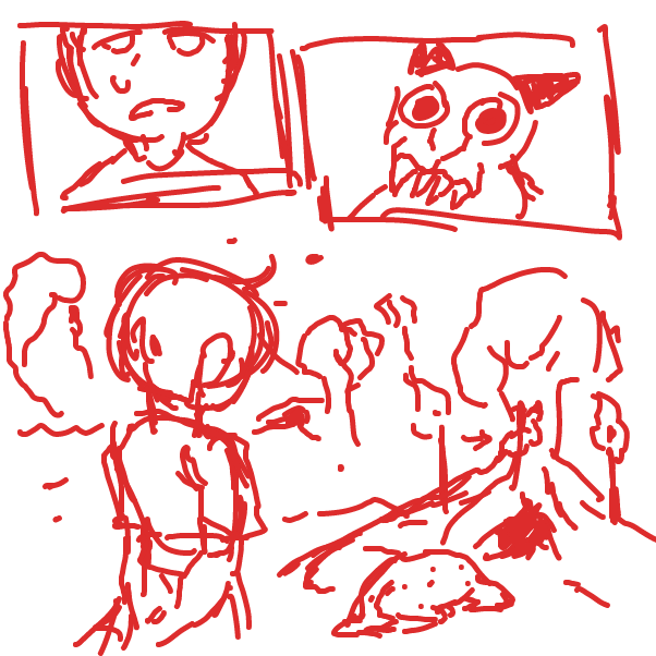 Drawing in make your own page sketch i guess by unyu