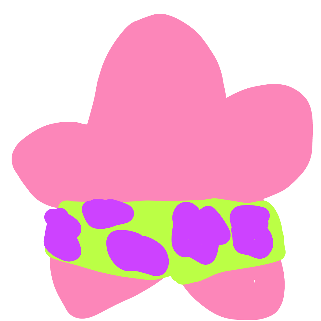 Drawing in Patrick Star by Melflormelissa