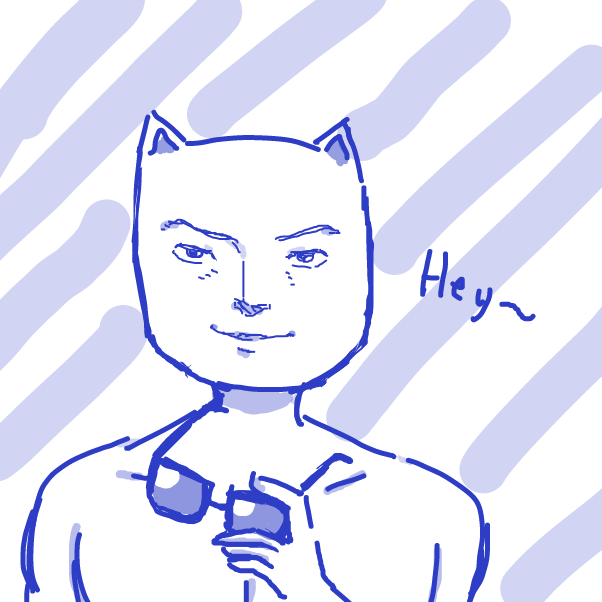 introduction of new cat???? - Online Drawing Game Comic Strip Panel by [REDACTED]