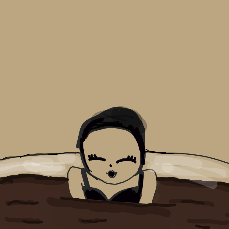 Drawing in cofette by niania