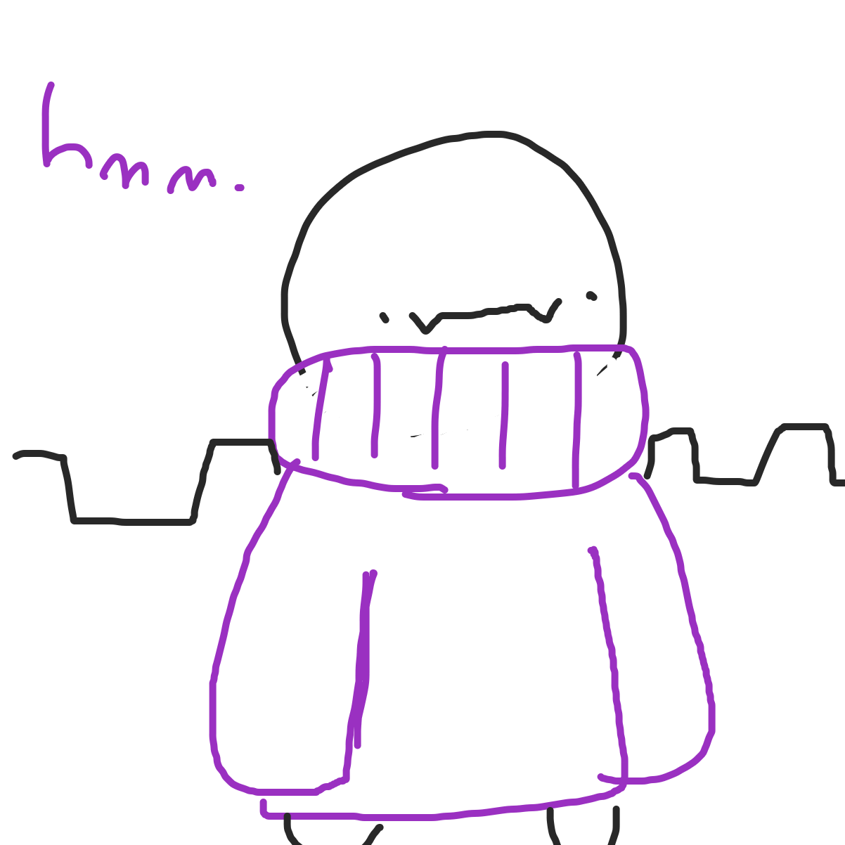 Drawing in Well, idk by KingOfSpades2