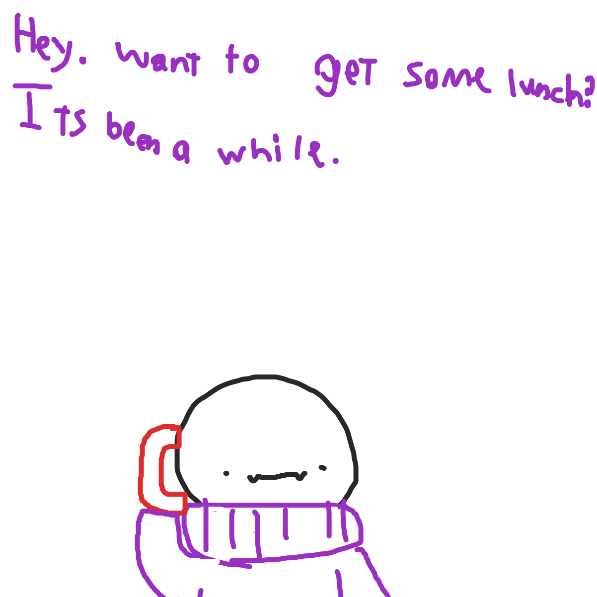 Drawing in Sandwiches by KingOfSpades2