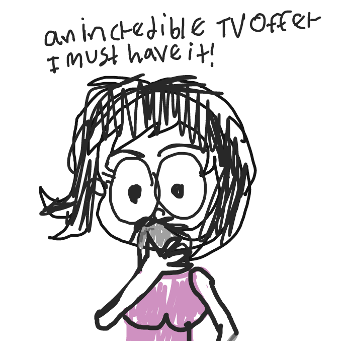 Liked webcomic Incredible TV Offer