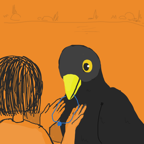 Drawing in Blackbird  by Sluggishfella