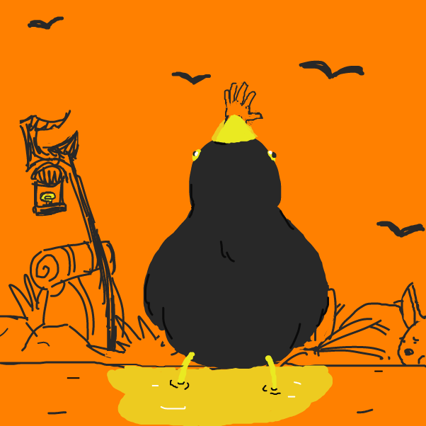 Drawing in Blackbird  by [REDACTED]