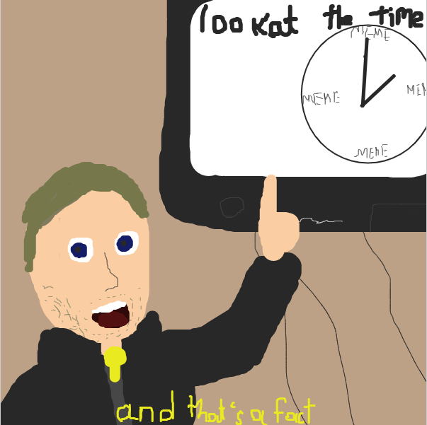 Maybe add another meme looking at my meme. - Online Drawing Game Comic Strip Panel by Nejt