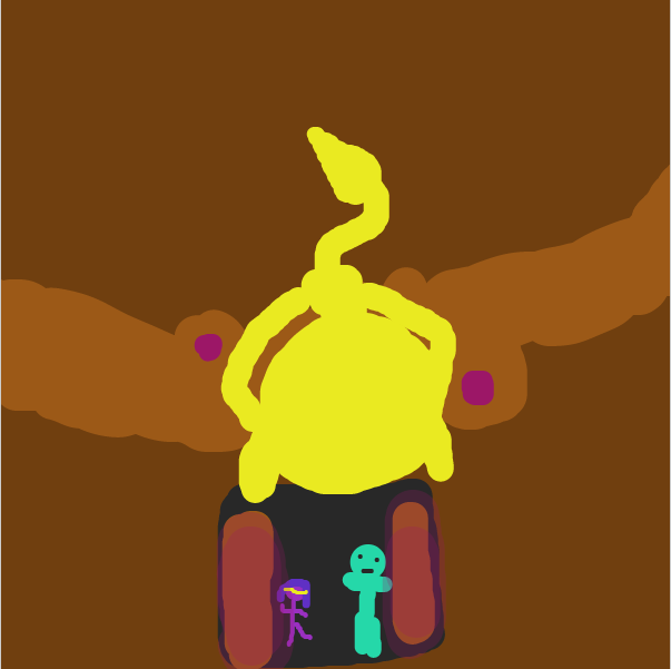 Drawing in Hecc Adventures II by Nejt