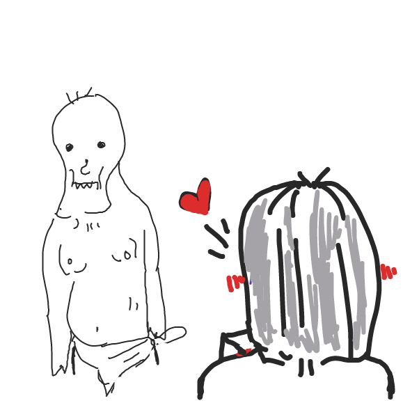 Drawing in Horrror by ElizabethGrace