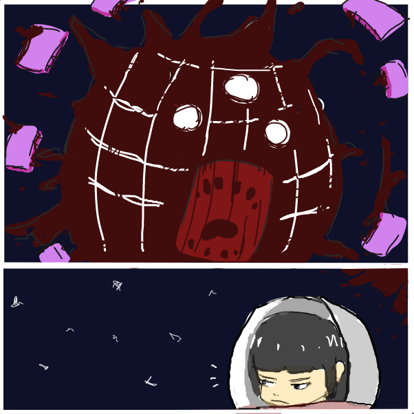  - Online Drawing Game Comic Strip Panel by [REDACTED]