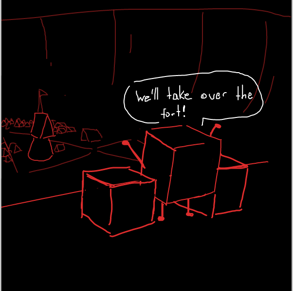  - Online Drawing Game Comic Strip Panel by Sluggishfella