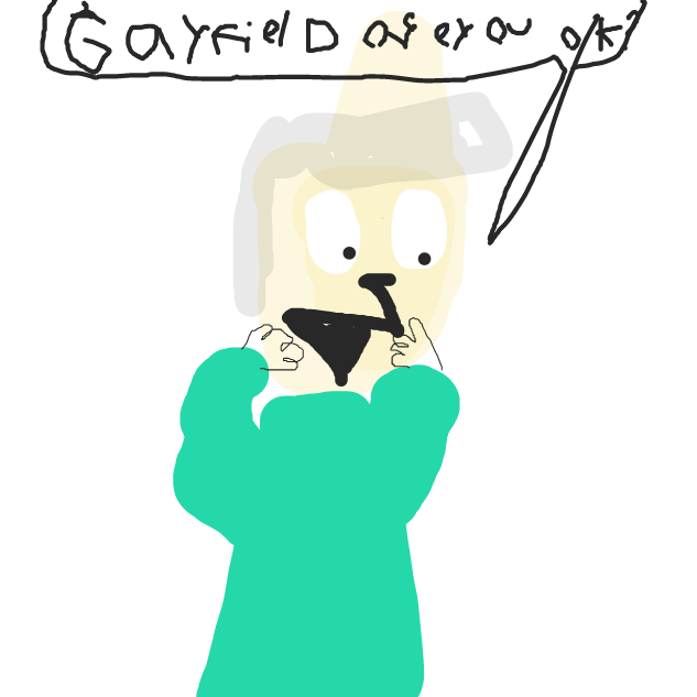 Drawing in Garfield by garfieldfan1005