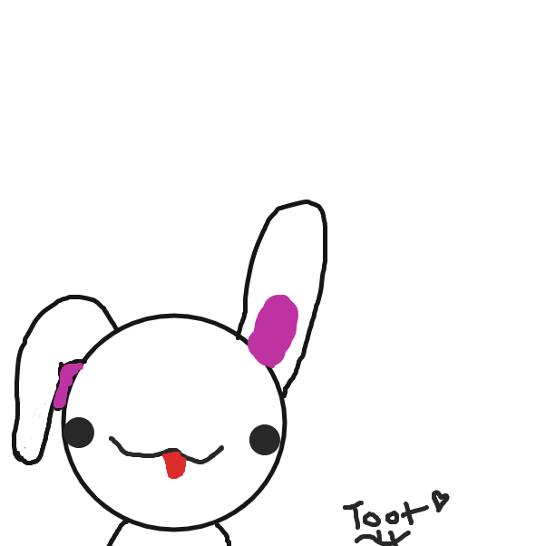 Drawing in im sad, pls draw a wholesome support animal by LeGoddessToot!