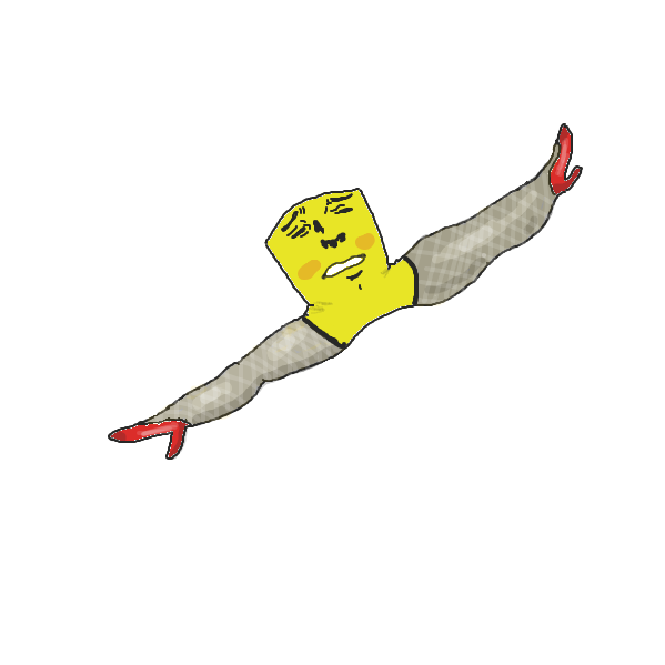 One's bigger than the other aaaaAAAAAAA - Online Drawing Game Comic Strip Panel by Captain Fetus