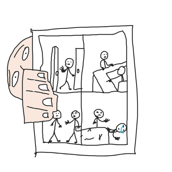 Drawing in First by Captain Fetus