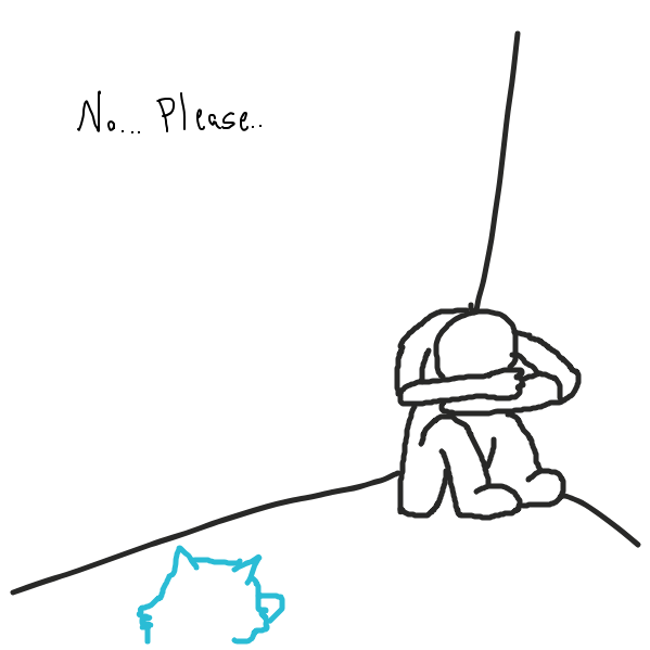 Drawing in Fursona  by Captain Fetus