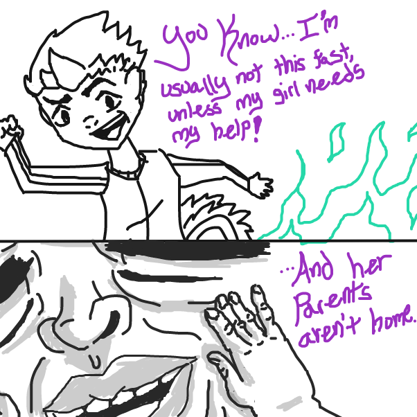  - Online Drawing Game Comic Strip Panel by xavvypls