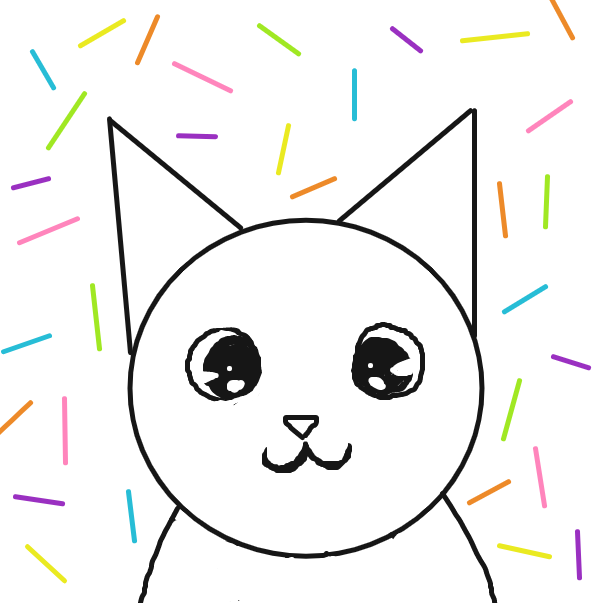 kitty - Online Drawing Game Comic Strip Panel by Brushes