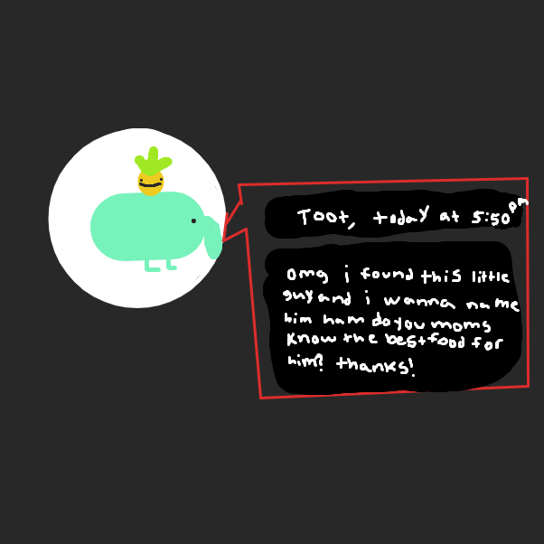 Drawing in PanelChat by LeGoddessToot!