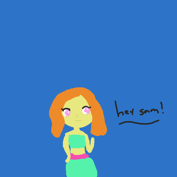 Drawing in Dreams of golden water by LeGoddessToot!