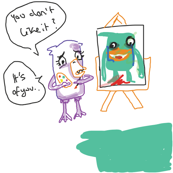 Drawing in upsi by Mojomos