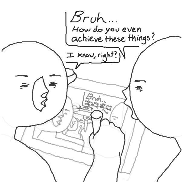 Drawing in is that a bruh? by Chepley