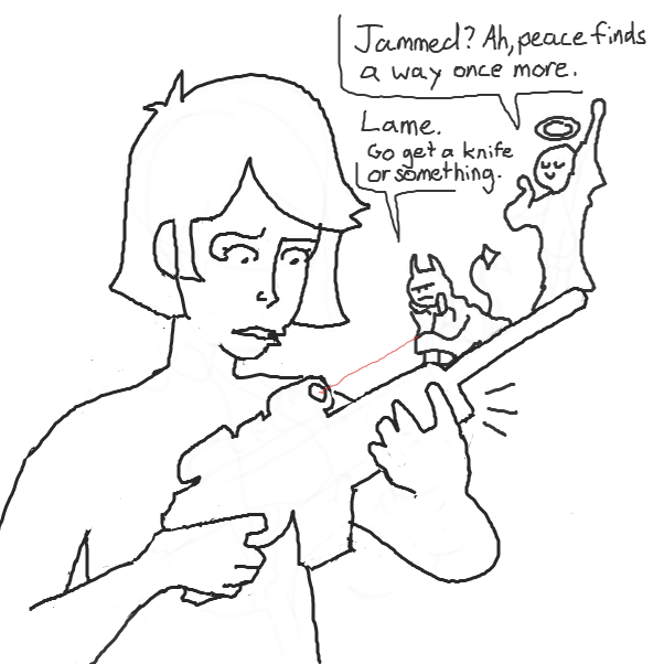 uh oh! what to do? - Online Drawing Game Comic Strip Panel by Chepley