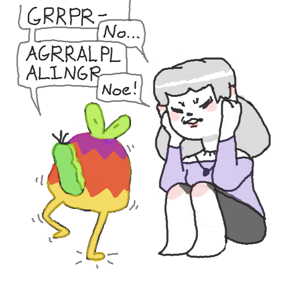 Drawing in Umm. Applin? by Chepley