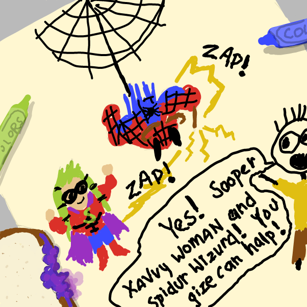  - Online Drawing Game Comic Strip Panel by Wizard Croissant