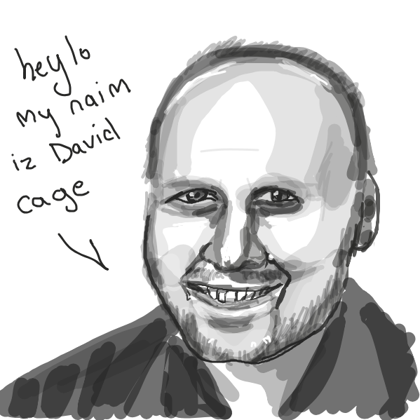 Drawing in David by Mojomos