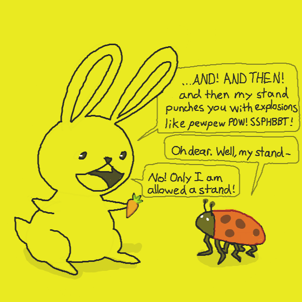 Drawing in i bug u by Chepley