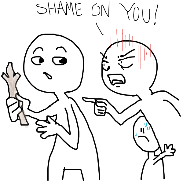 IN PUBLIC - Online Drawing Game Comic Strip Panel by bpbp