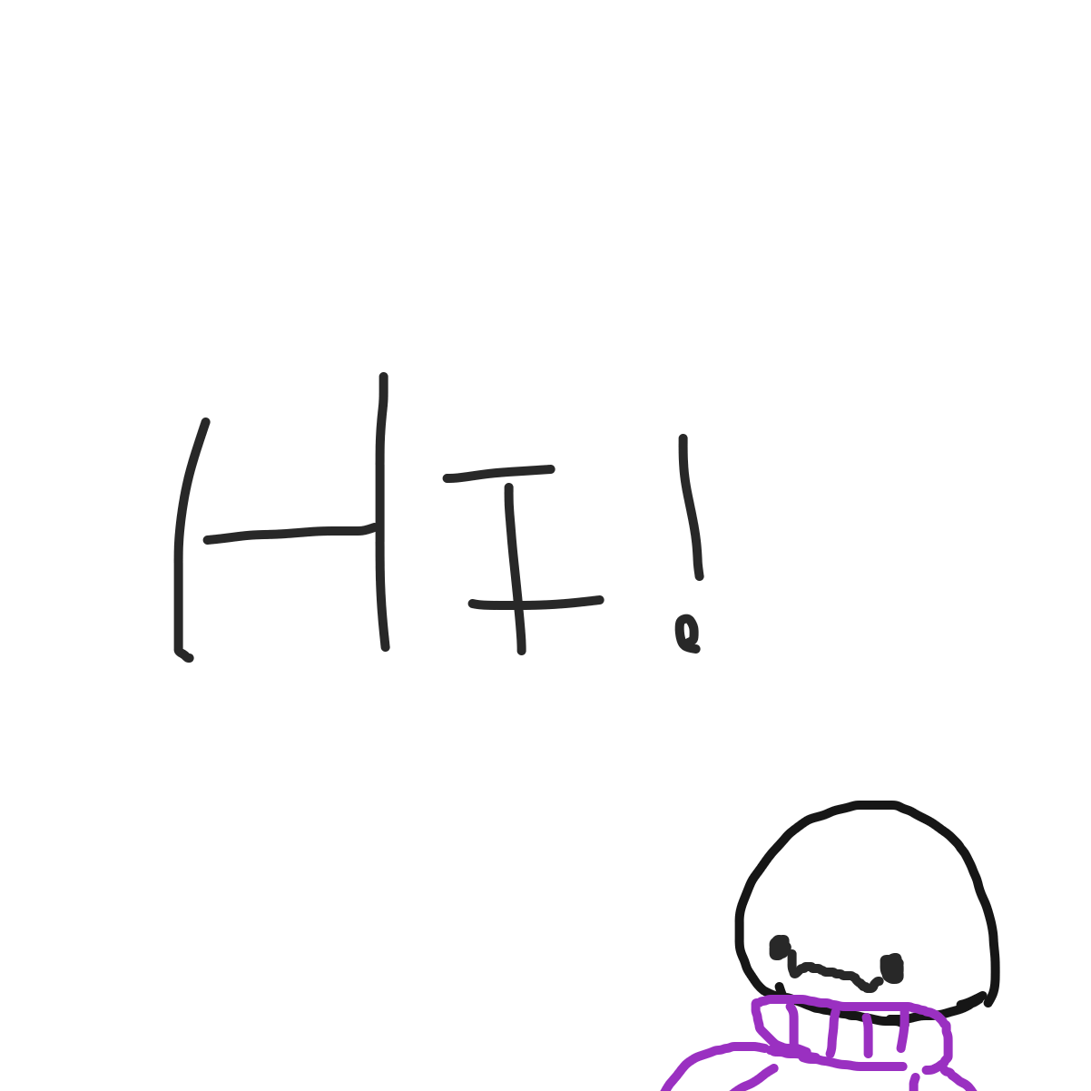 I missed you - Online Drawing Game Comic Strip Panel by KingOfSpades2